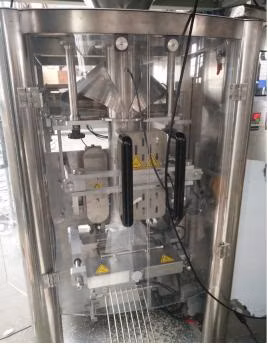 Automatic Salt Packing Machine Dosing by Volumetric Cup Filler, Stainless Steel, Salt Sugar Rice Granule Food Pepper Tea Filling Sealing Packaging