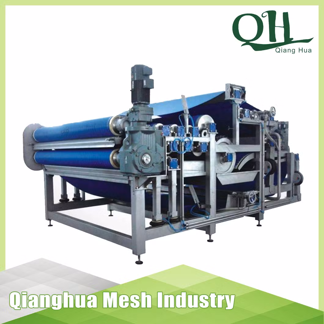 Sludge Dewatering Belt Filter Press Coal Mine Filtration Wastewater Dehydration Gravity Mesh