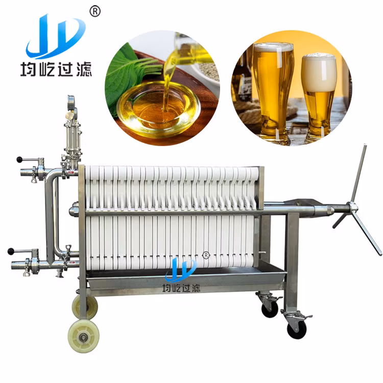 Coconut Oil Purifying Stainless Steel Plate and Frame Filter Press