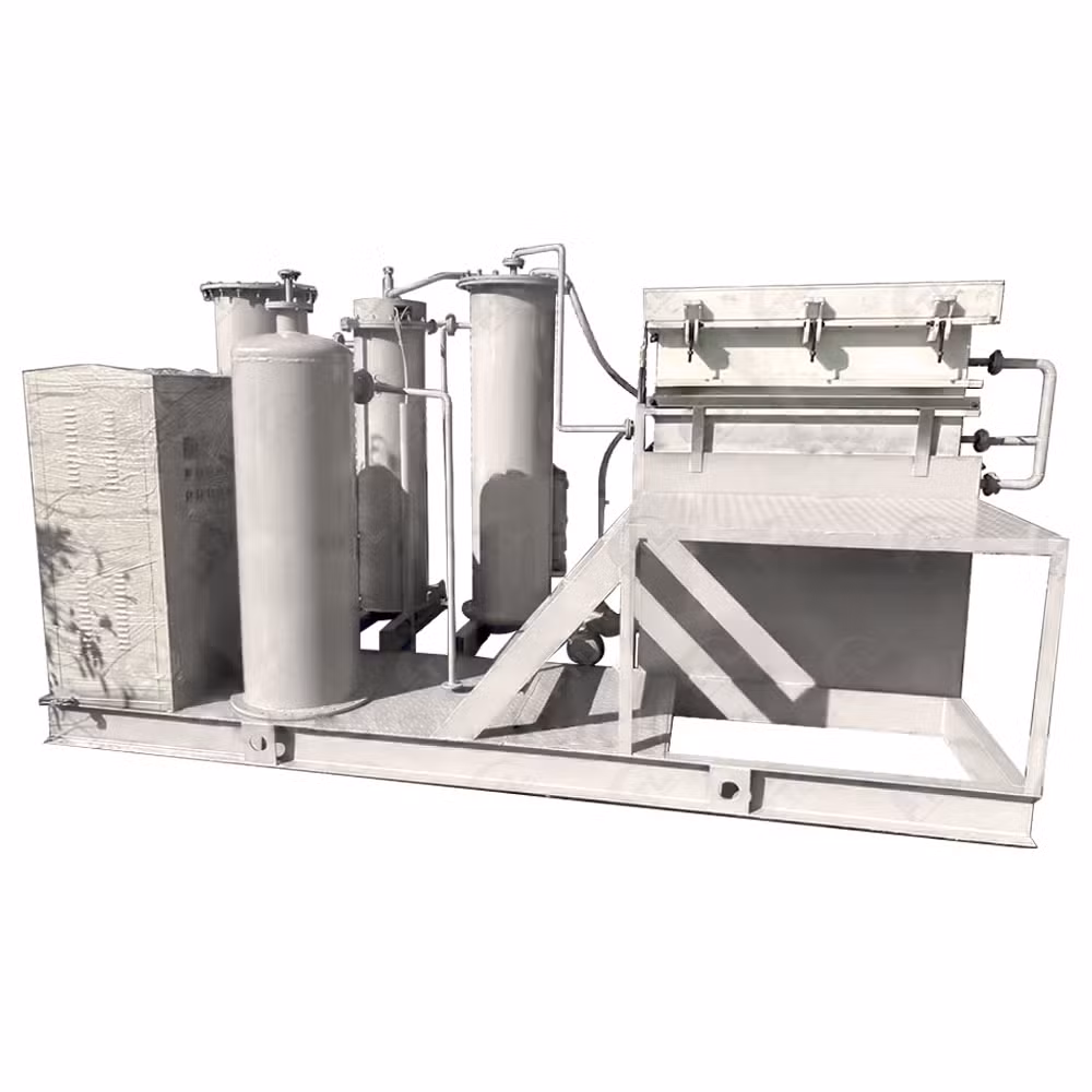 Gold CIP Cil Vacuum Belt Filter for Gold Mineral Solid Liquid Separating Plant