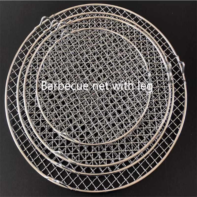 Custom Size Rectangle Stainless Steel Wire Mesh BBQ Grill Cooking Grate