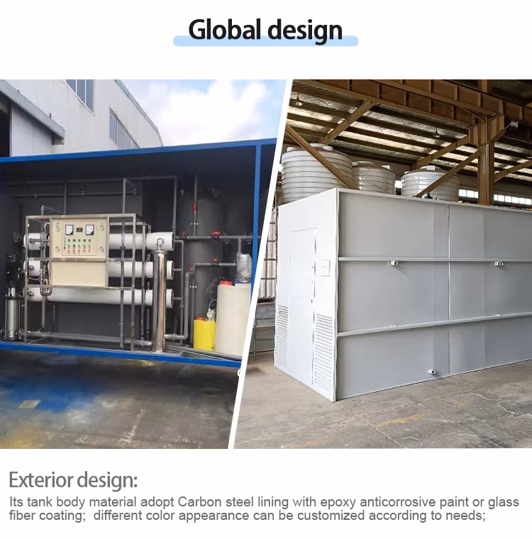Mbbr 50m3/D Wastewater Treatment Plant Sewage Treatment Equipment Membrane Bioreactor