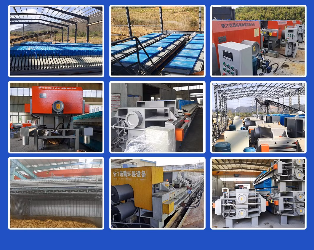 High Efficiency Stable Performance Belt Filter Press for Sludge Dewatering Screw Filter Press