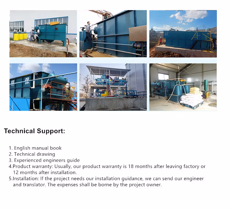 Independent Operation of Sewage Separation Treatment, Dissolved Air Flotation