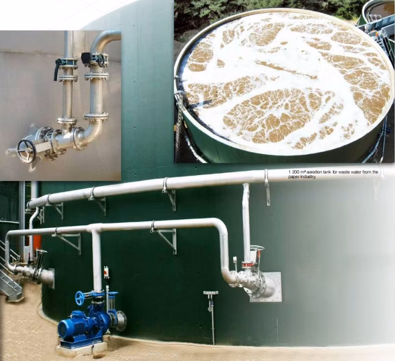 Jet Aerator Aeration Ejector for Wastewater Aeration System