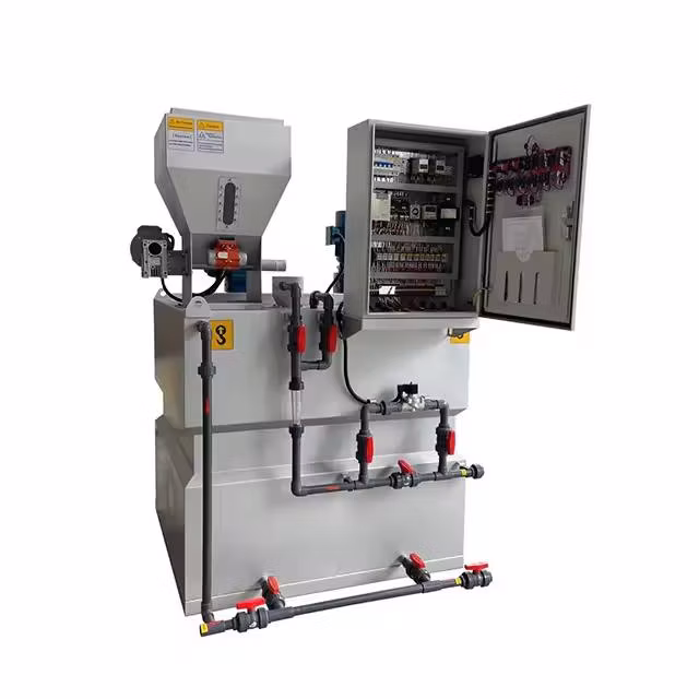 Hot Polymer Preparation Machine Polymer Dosing Equipment Automatic Chemical Dosing System