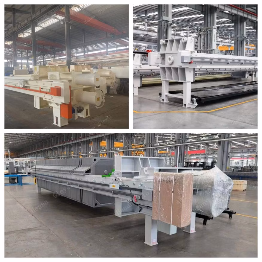 Hot Sale Plate and Frame Solid-Liquid Separation Pulp Filter Press