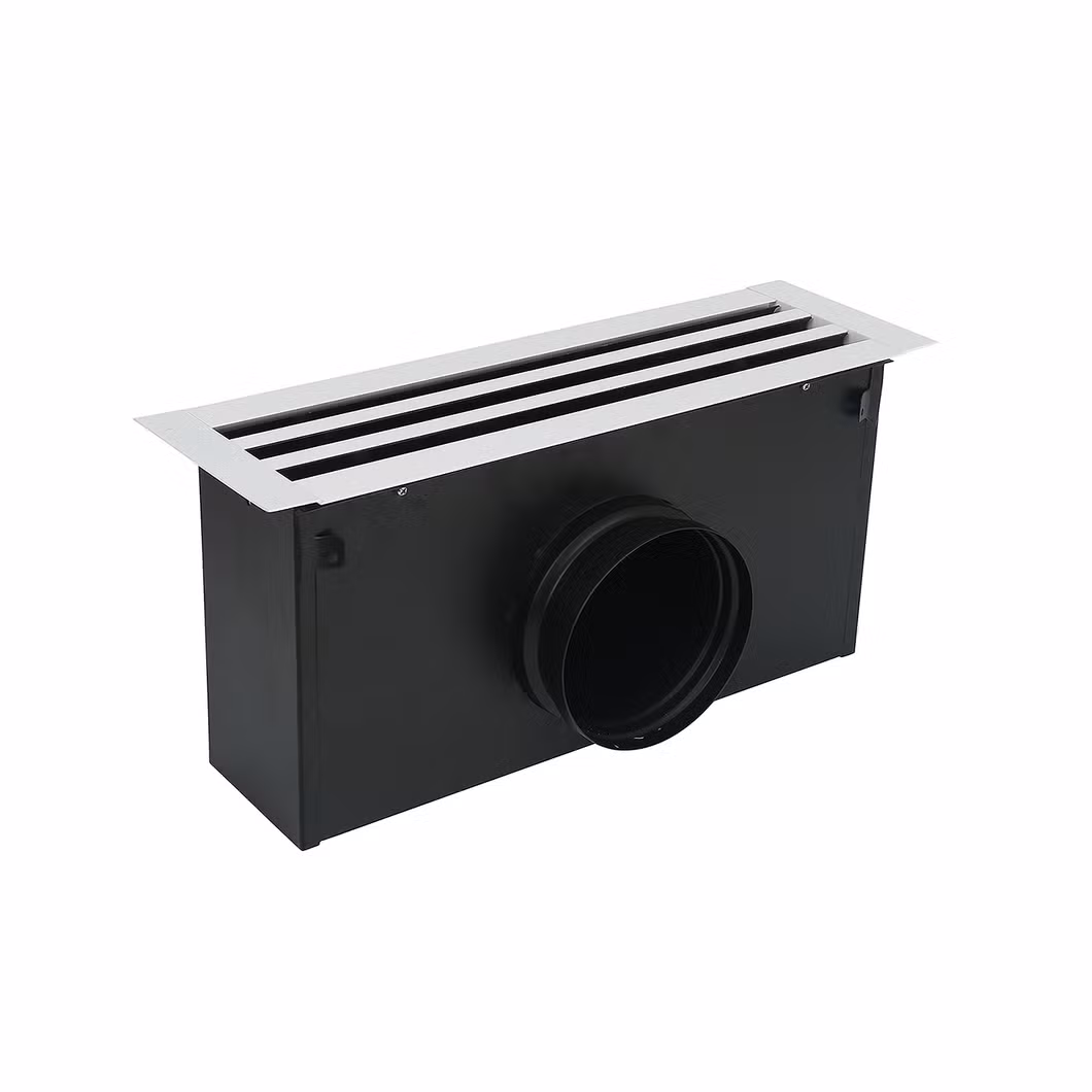 Adjustable Blades Air Ceiling Diffuser HVAC Aluminum Linear Slot Diffuser