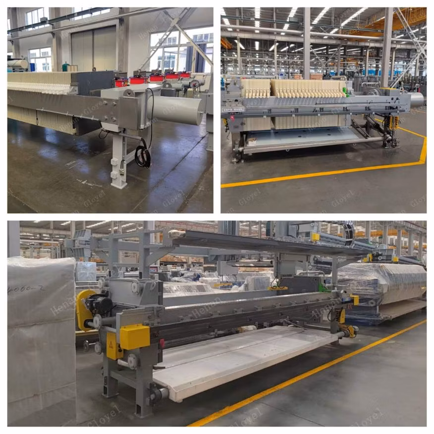 Hot Sale Plate and Frame Solid-Liquid Separation Pulp Filter Press