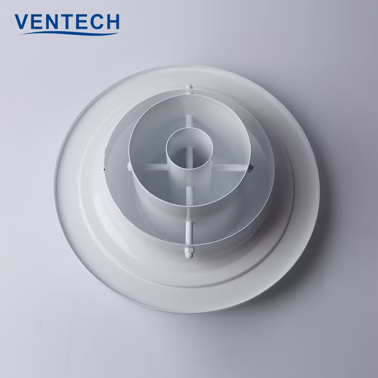 Return Air Aluminum Jet Nozzle Round Ring Jet Diffuser
