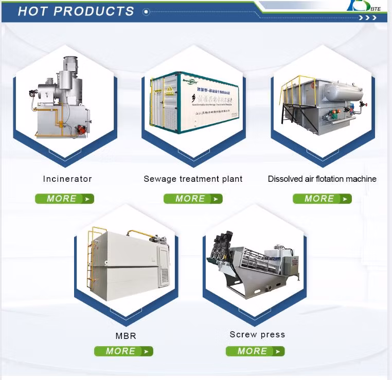 Removal Cod, BOD, Sewage Pretreatment Equipment, Dissolved Air Flotation Machine