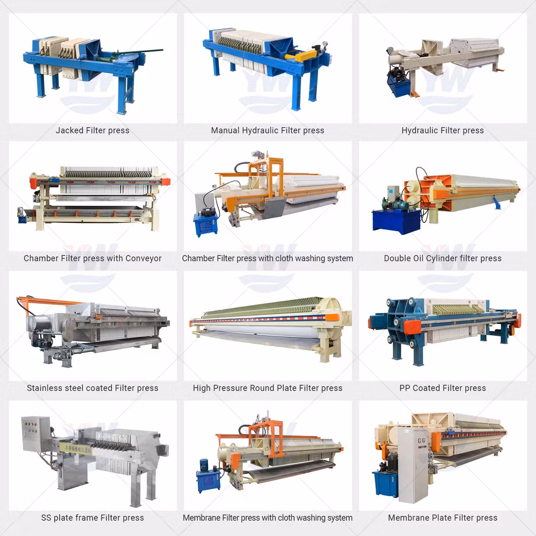 Stainless Steel Plate & Frame Filter Press for The Pharmaceutical Industry