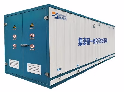 Industrial Small Packaging Containerized Sewage Treatment Equipment Design Wastewater Recovery Devices