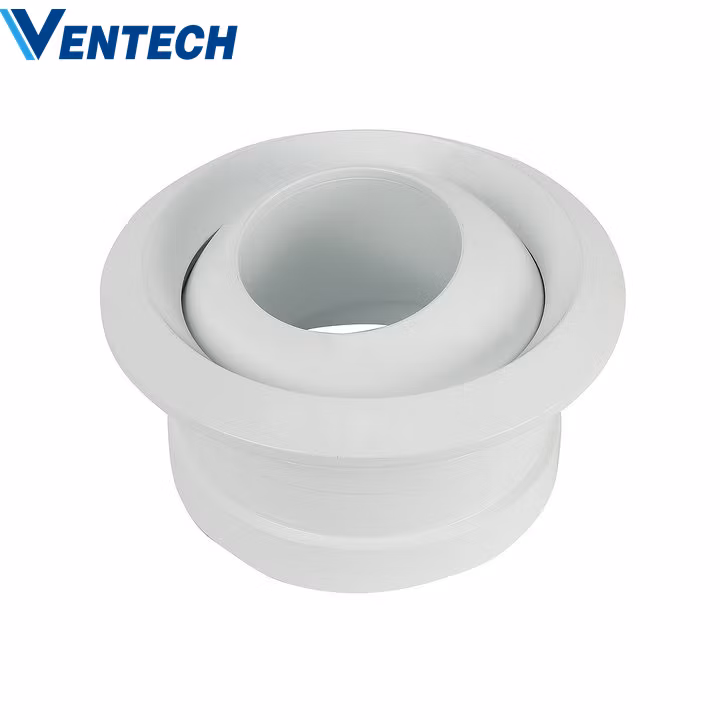 HVAC Air Diffuser Aluminum Ceiling Jet Nozzle Diffuser