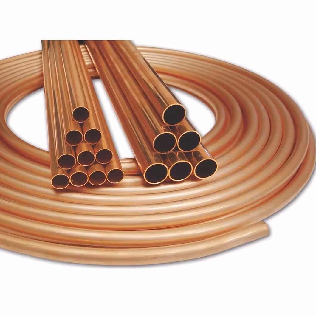 Best Quality Pancake Refrigeration Coil Suitable Copper Pipe Tube for Air Refrigerator for Sale
