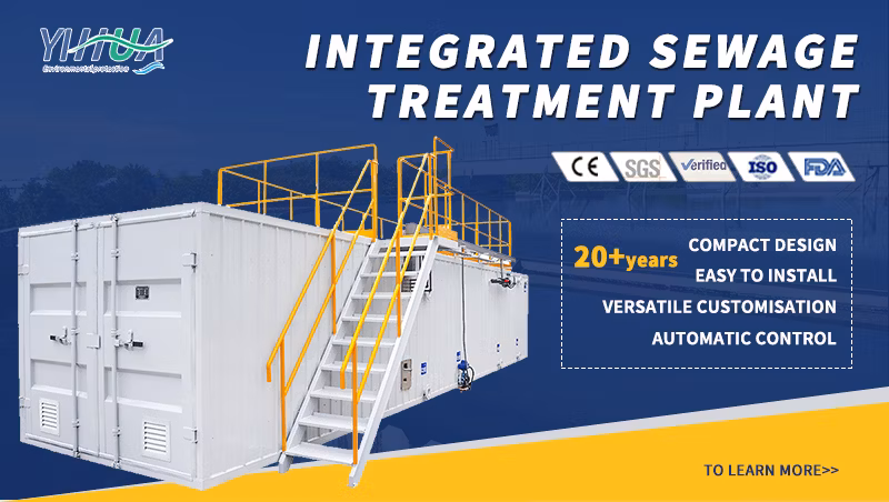 Sewage Purification System Mobile Package Wastewater Treatment Plant Farms Mbbr Wastewater Treatment System