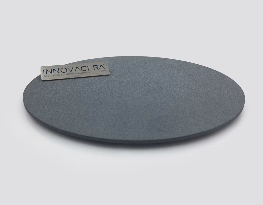 Innovacera 6inch Alumina Al2O3 Porous Ceramic Disc for Vacuum Chuck