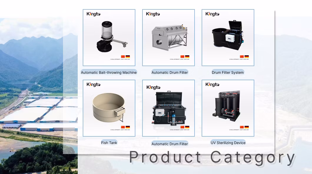 Automatic Drum Filter for Aquaculture Water & Landscape Pond Water Filtration