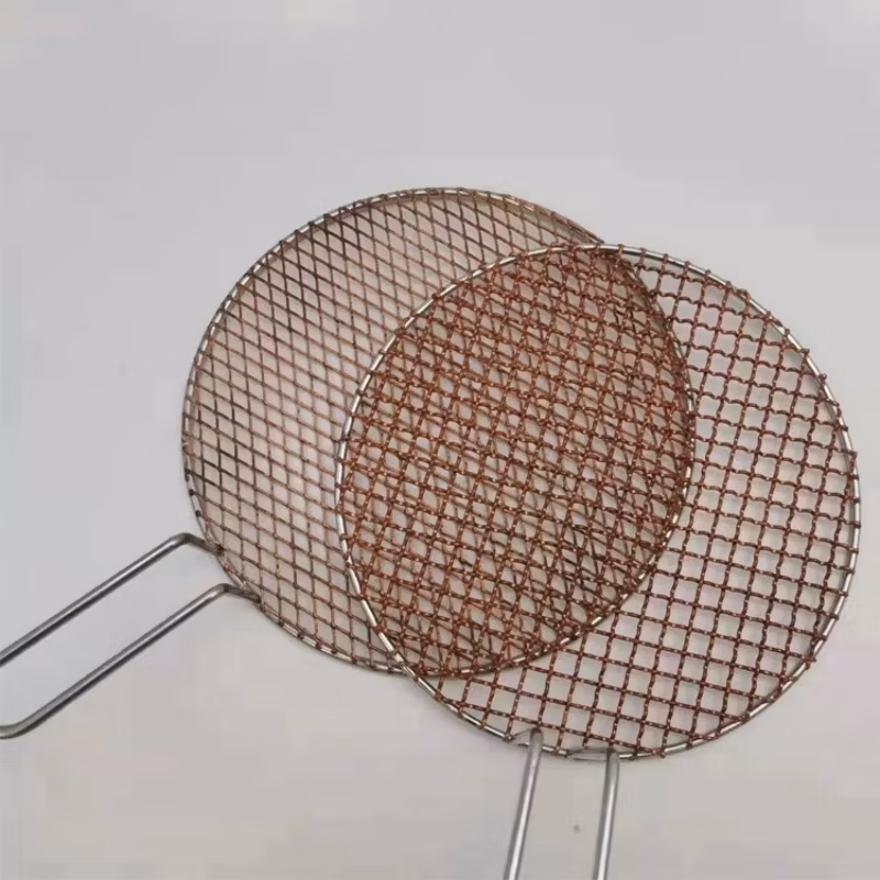 Stainless Steel Barbecue Round BBQ Grill Net/Mesh/Rack/Grate/Steam Mesh Outdoor Charcoal BBQ Grill