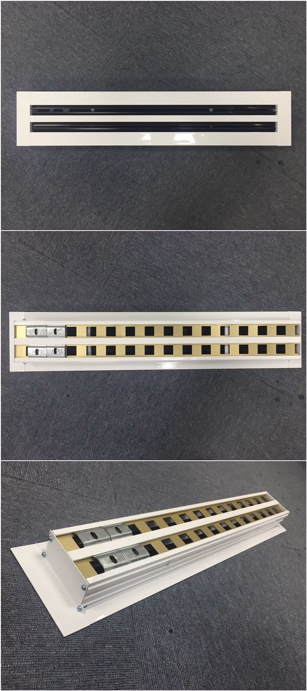 HVAC Industrial Project Used Air Diffuser HVAC Ceiling Grilles Slot Diffuser