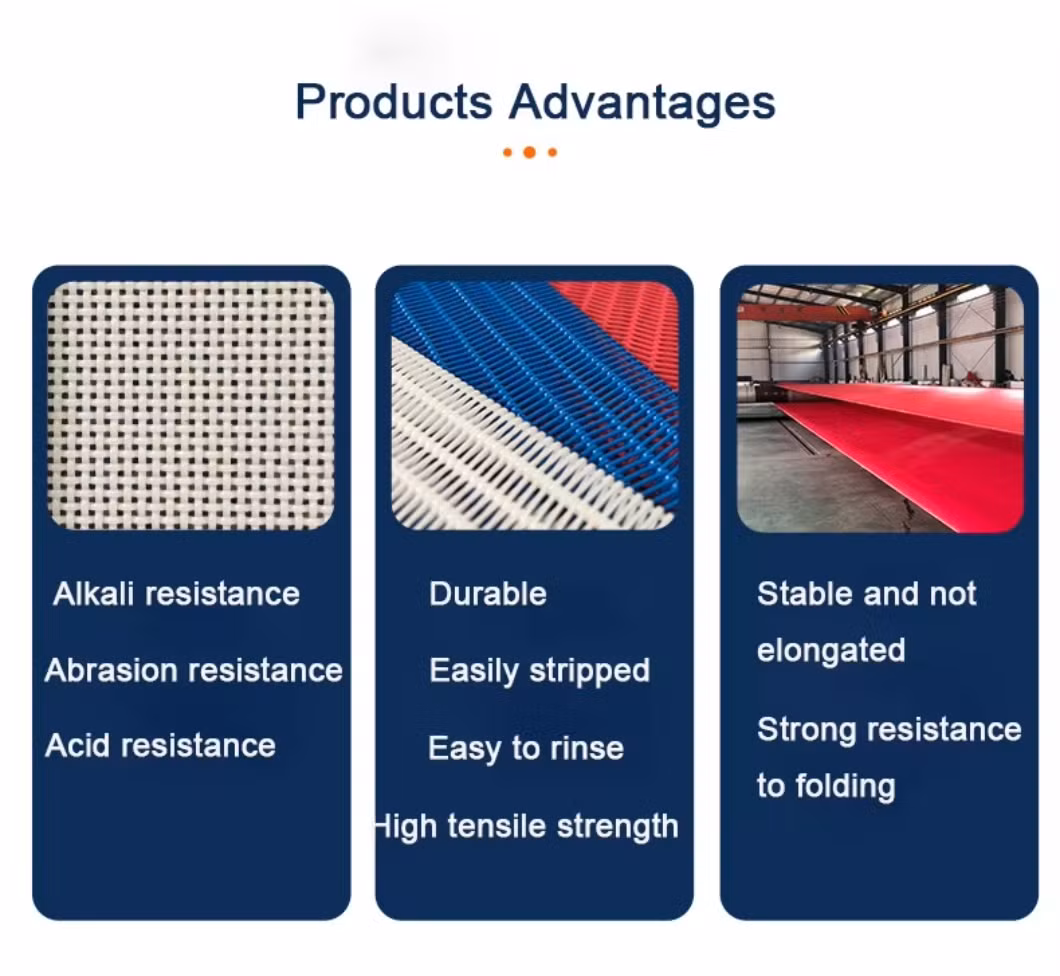 Conveyor Belt Big Middle Small Loop Melt Blown Polyester Spiral Fabric Dryer Filter Fabric Mesh Screen Conveyor Belt Filter Mesh Filter Cloth Paper Belt Filter