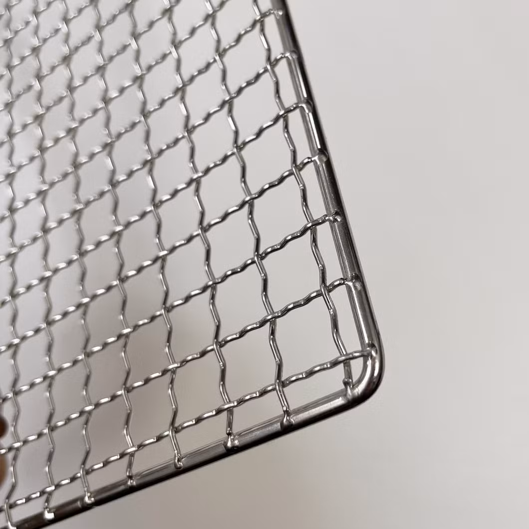 Custom Size Rectangle Stainless Steel Wire Mesh BBQ Grill Cooking Grate
