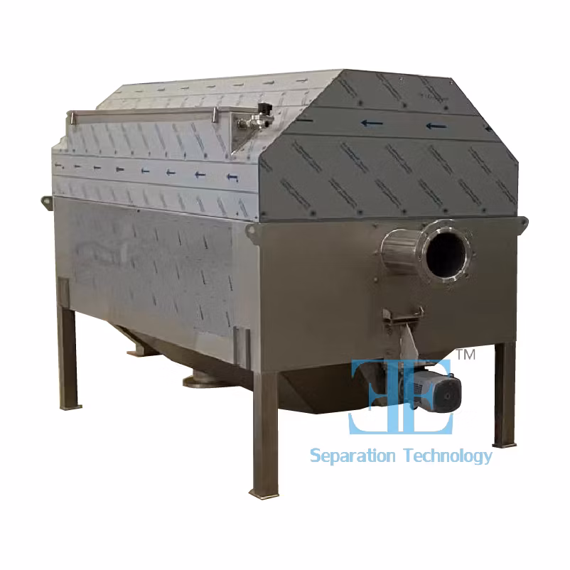 Rotary Drum Screen Automatic Device Continuously Remove Suspended Solids