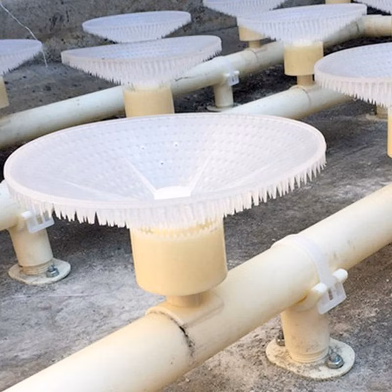 Uniform Air Distribution and High Oxygen Filling Efficiency Spiral Rotary Bubble Diffuser