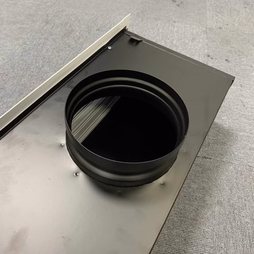 Aluminum Ceiling Air Diffuser Linear Slot Diffuser with Adaptor Dia. 200