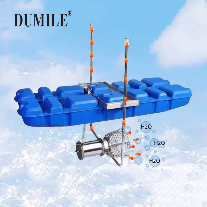 Super Submersible Air Aerator Blower for Fish Pond Push Flow Submersible Jet Aerator Water Treatment