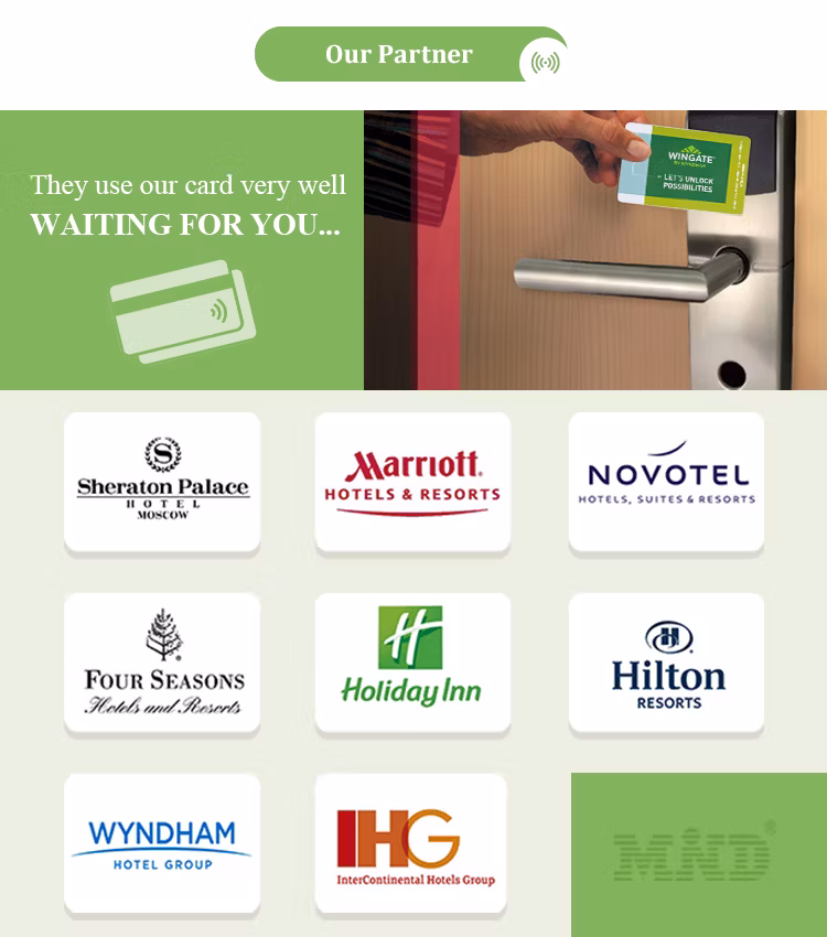 MIFARE Classic EV1 1K Hilton Hotel Card Access Control Hotel Room Card Hotel Key Card for Be Tech Lock