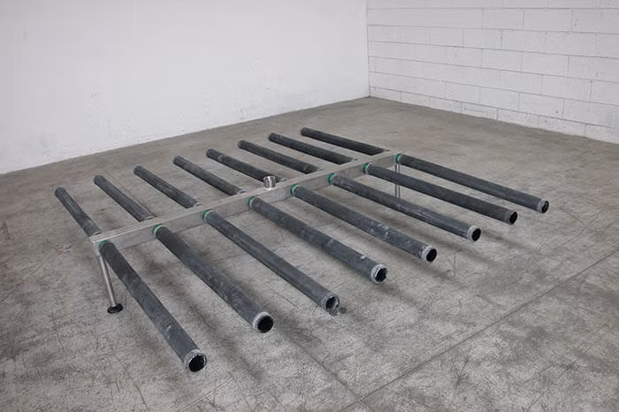 EPDM Membrane Tube Bubble Diffuser for Industrial Wastewater Treatment Micro Bubble Air Tube Diffuser