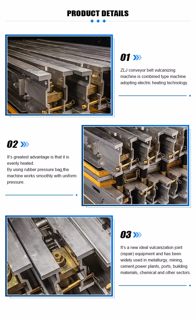 Rubber Conveyor Belt Welding Vulcanizing Machine for Hot Joint Press Vulcaniser