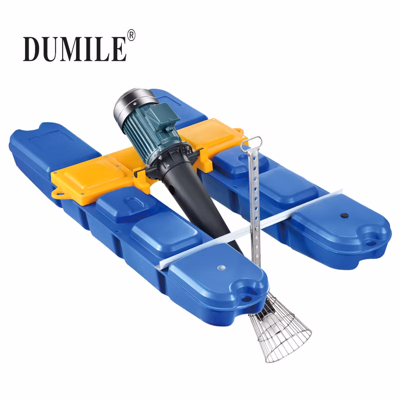 Zhejiang 3 HP 2.2kw 380V Deep Water Air Jet Surface Floating Aerator for Aquaculture