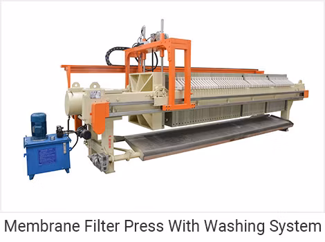 Yuwei Stainless Steel Belt Filter Press with Drum Roller and Slurry Mixer