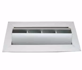 HVAC Aluminum Drum Shape Air Diffusers Wall Mounted Louver Adjustable Direction Blade Powder Coated