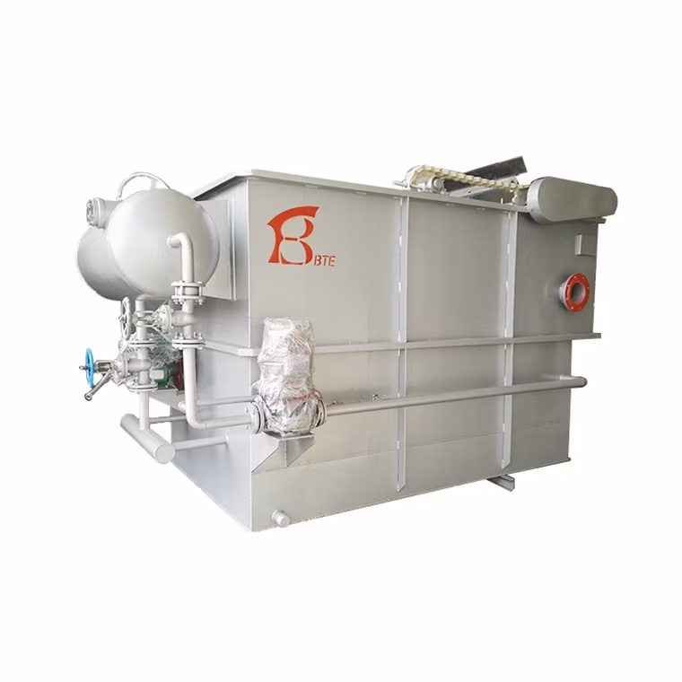 Big Disposal Daf Oil Water Separator Dissolved Air Flotation Units