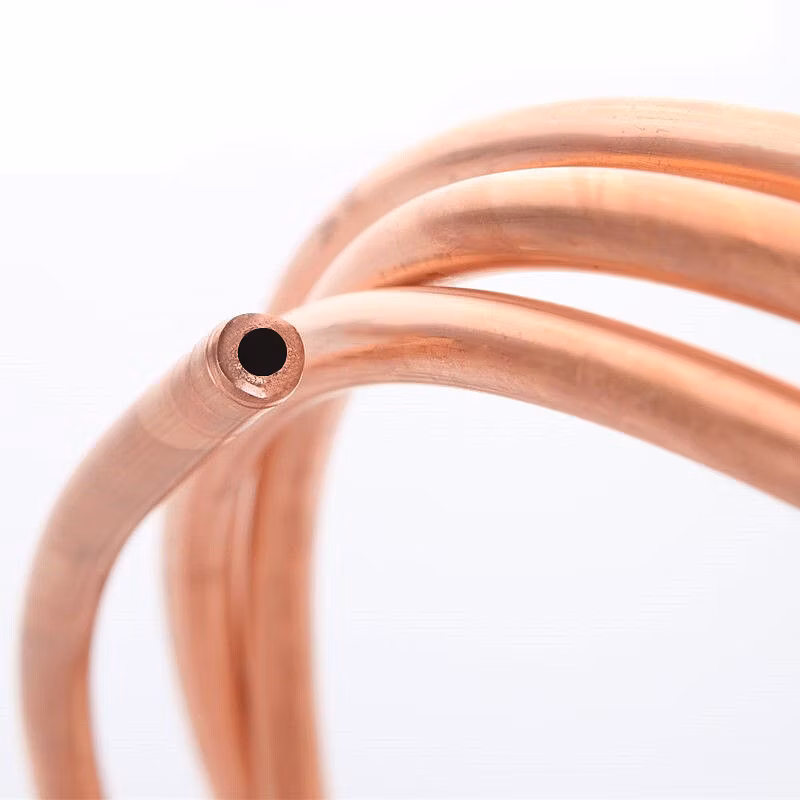 Best Quality Pancake Refrigeration Coil Suitable Copper Pipe Tube for Air Refrigerator for Sale