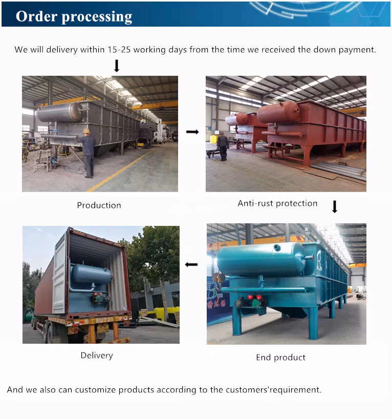 City Sewage Treatment Equipment, Solid-Liquid Separation, Air Flotation