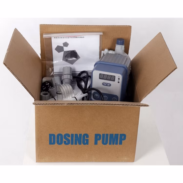 Well-off 6lph 7bar Automatic Electromagnetic Diaphragm Acid Metering Dosing Pump