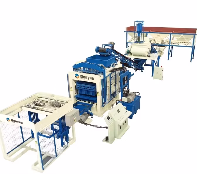 Good Price Qt10-15 Concrete Brick Making Machine Machinery Plant with Automatic Dosing Tellise Valmistamise Masin
