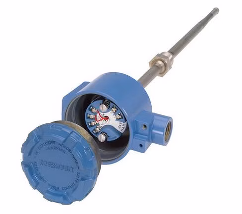 Reliable Rosemount Anti-Interference Temperature Transmitter with Integral Design and IP65 Protection