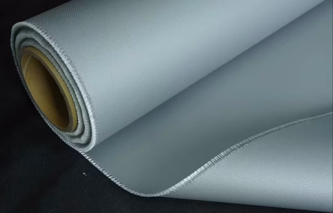 E-Glass Heat Resistant High Silicone Coated Fiberglass Cloth Fabric Fiberglass Chopped Strand Mat