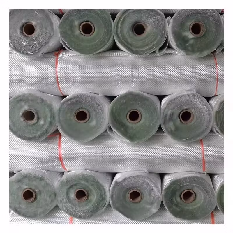 Factory-Sourced E-Glass Woven Roving 150g~1200g Fiberglass Cloth Roll Fiberglass Source Custom Cutting Service