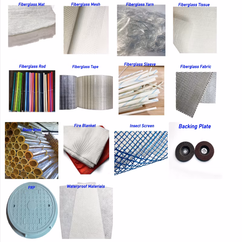 Quickly Wet Fiberglass Chopped Strands Strand Mat for Concrete