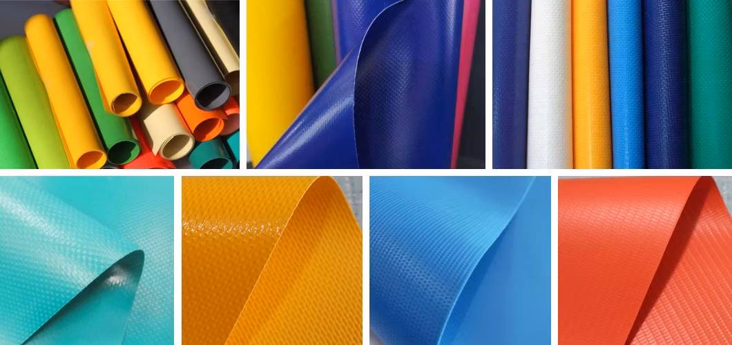 Jtx Outstanding Tearing Strength for Welding Black PVC Tarpaulin for Advertising Banner