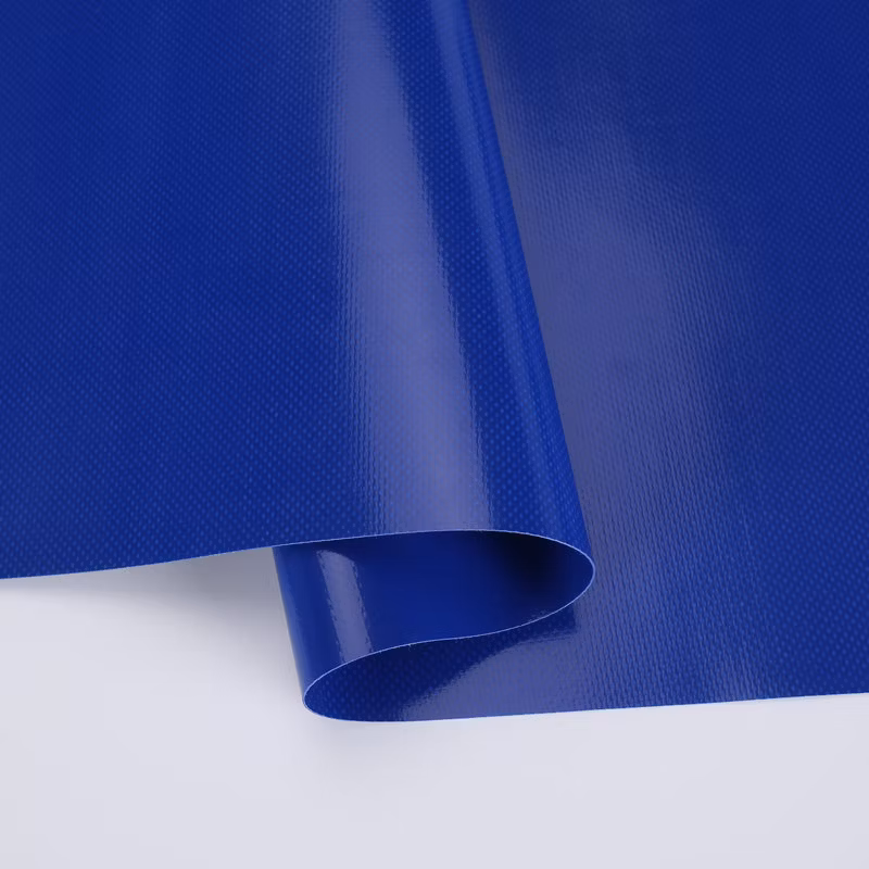 650GSM 100% Polyester Waterproof Heavy Duty Bache PVC Tarpaulin PVC Welding Machine Tarpaulin