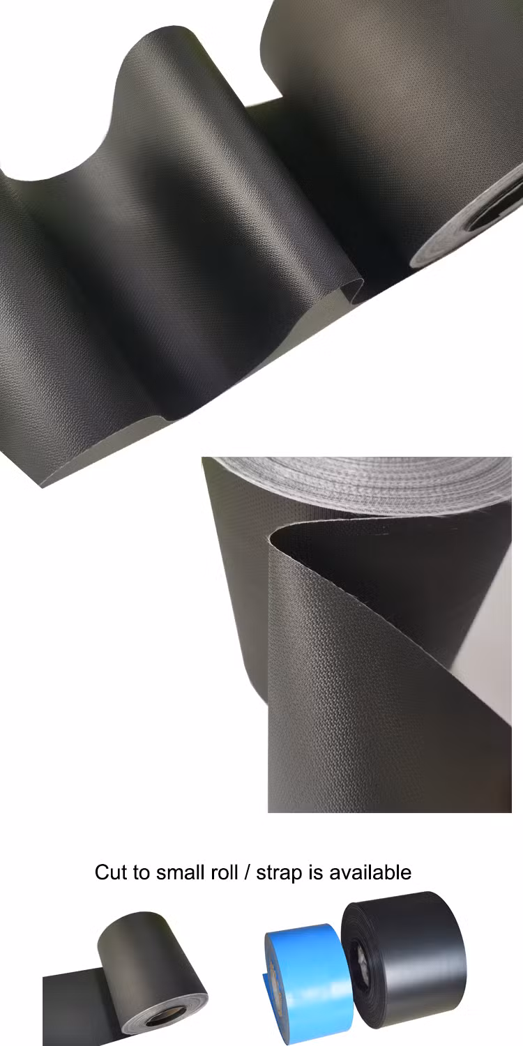 Thin Neoprene Rubber Coated Fiberglass Fabric Roll 0.5mm