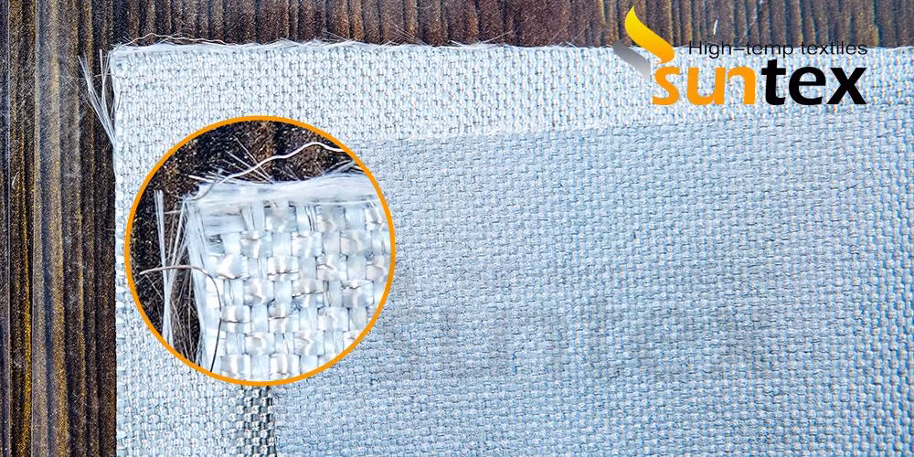S. S Wire Reinforced Fiberglass Fabric with a Formulated Polyurethane Aluminum Polymer