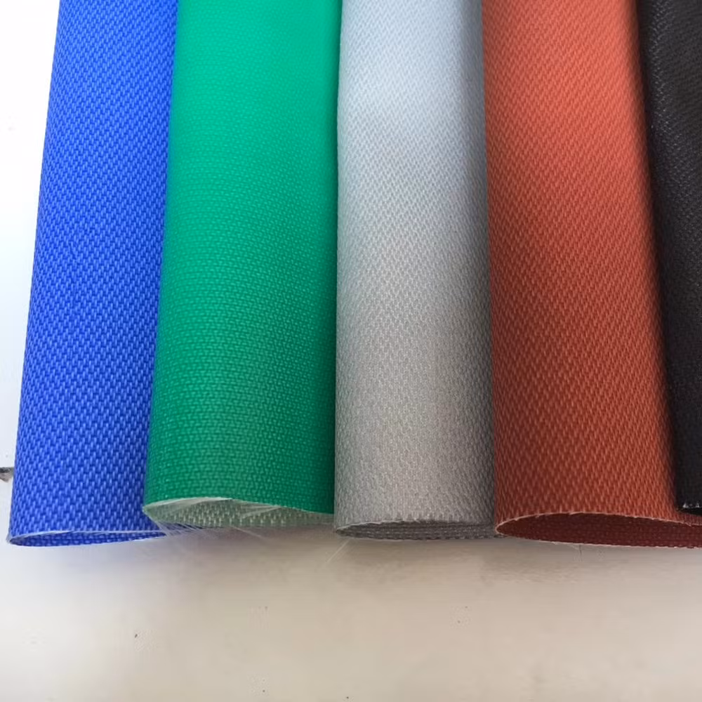 Silicone Rubber Coating Vermiculite Aluminum Foil Coated Aluminized Heat E Glass Fiber Roving Woven PTFE Plain Texturized Weave Twill Fireproof Fiberglass Cloth